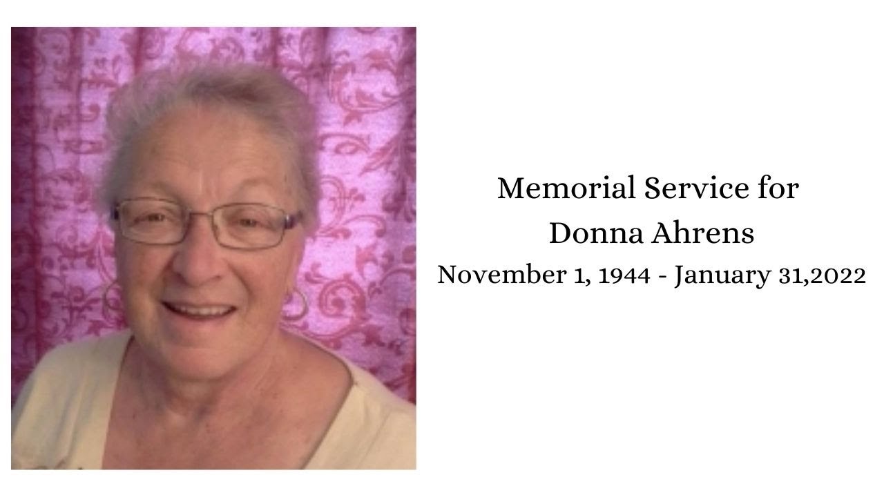 Paynesville Lutheran Church April 2, 2022 1100 a.m. Memorial