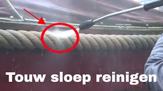 Rimpels Jaarlijks Mens KABELARING TOUW SLOEP SCHOONMAKEN - YouTube