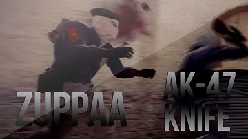 [CS:GO] Knife Clutch 1v4 by ZUPPAA w/ AK-47 & KNIFE