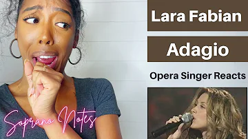 Opera Singer Reacts to Lara Fabian Adagio | Performance Analysis | MASTERCLASS |