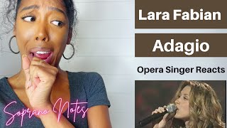 Opera Singer Reacts to Lara Fabian Adagio | Performance Analysis | MASTERCLASS |