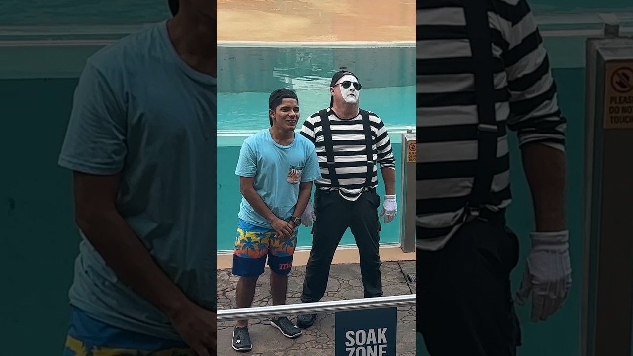 Good times with Tom the Mime 🤙😎 