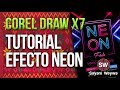 COREL DRAW 2017 / EFECTO NEON - TUTORIAL / SAYANI WAYWA