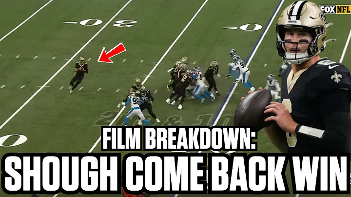 FILM REVIEW | Tyler Shough Leads Comeback Win | Saints Should Build Around Him