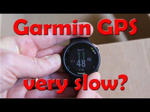 Garmin 45 Forerunner Watch GPS Very Slow Wait for Signal Connection- How to Fix CPE Expired (35/235)