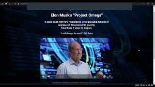 ELON MUSK'S PROJECT OMEGA