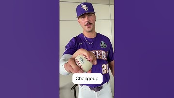 Thumbnail of Paul Skenes shows his pitch grips ⚾️ #shorts