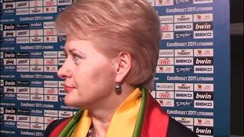 D.Grybauskaitė palaiko idėją olimpinį atrankos turnyrą rengti Lietuvoje