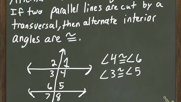 Theorems about Parallel Lines
