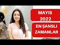 Mayıs 2022 En Şanslı Zamanlar / Dua / İbadet /Ritüel / Enerji /Niyet Çalışmaları