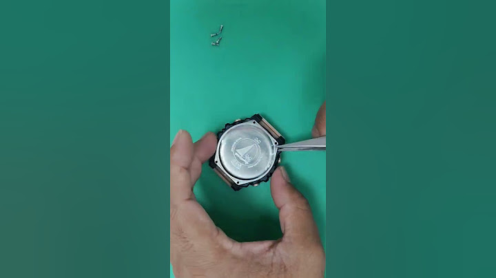Q&Q watch battery replacement
