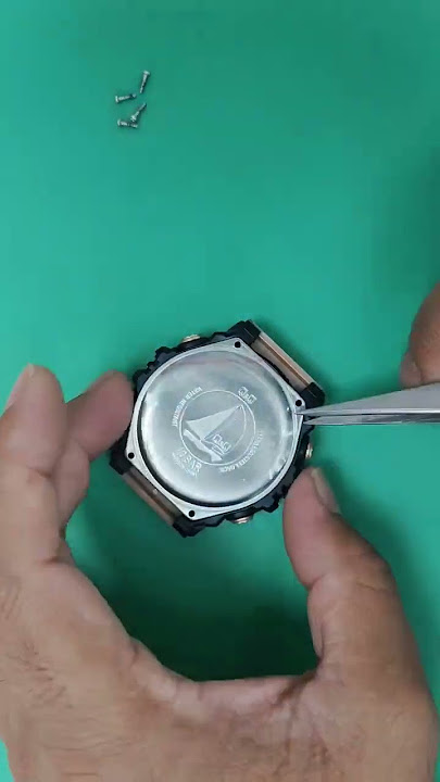 Q&Q watch battery replacement