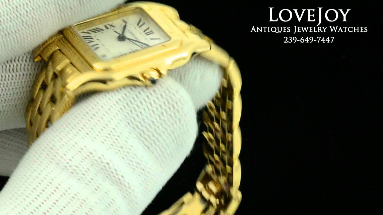 Cartier 18k Solid Yellow Gold Panther 
