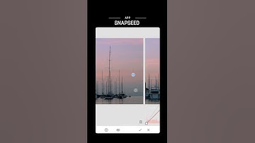 Editing Sunset Photo in Snapseed #snapseedphotoediting  #cinematic #photoediting