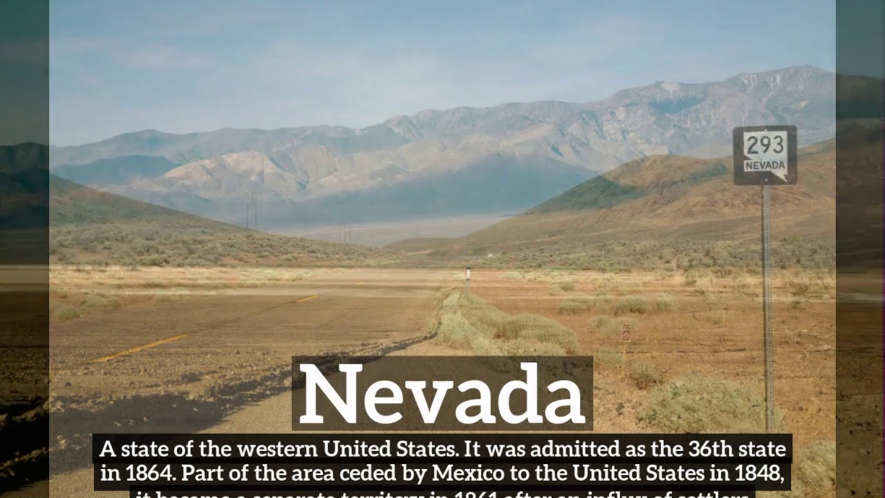 What is Nevada? How Does Nevada Look? How to Say Nevada in English