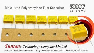 Suntan All Kinds of Capacitors for  Tape and Ammo Packing Collection
