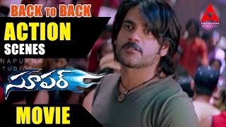 Super Movie Back to Back Action Scenes Part - 2 - Nagarjuna