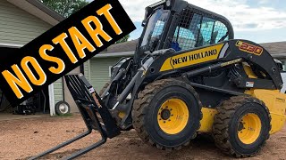 My New Skid Steer Won’t Start!