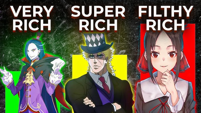 How Rich Are These Anime Characters? 💵👀 #anime #animes #naruto #mha , how rich are these anime characters