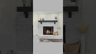 Elevate Your Home with Our Handcrafted Fireplace Mantel!