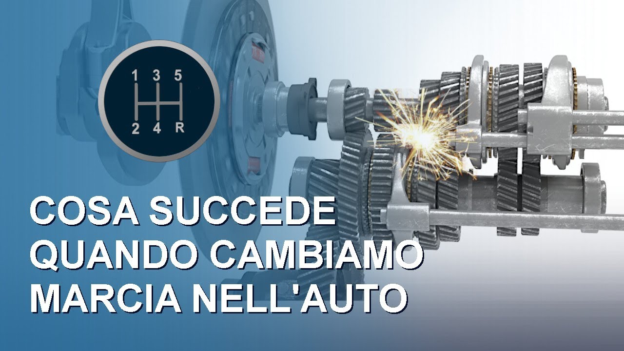 Come funziona il cambio manuale (AUTO 2° PARTE) Frizione - Retromarcia 