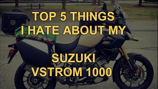 The Top 5 Things I Hate About My Suzuki VStrom 1000