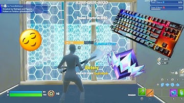 Apex Pro TKL ASMR 😴 | Piece Control 1v1 🏆 | Satisfying Keyboard & Mouse Fortnite Gameplay ☺️