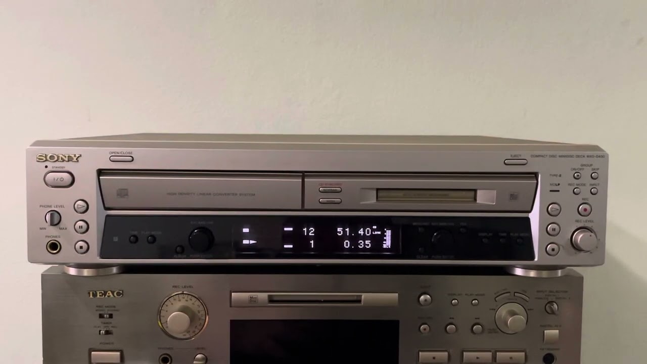 SONY ソニー CDプレーヤー MXD-D400 MDLP mdレコーダー 公式通販 CD