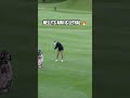 Nelly with some perfection from the fairway ✨