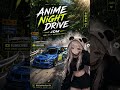 driving subaro in tokio  #AnimeNightDrive#JDM#LiquidDnB#AtmosphericDnB#TokyoNight#RainyTokyo
