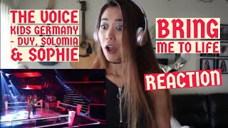 The Voice Kids Germany 2015 - Evanescence - Bring Me To Life (Duy, Solomia, Sophie) (Reaction)