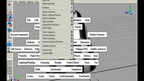 Maya_Understanding NURBS Modeling Part4