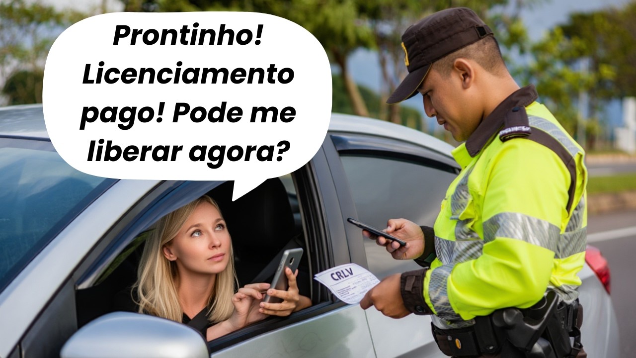 LICENCIAMENTO VENCIDO: E SE PAGAR DURANTE A BLITZ?