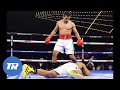 Jose Zepeda Stops Josue Vargas in 1st Round with the Knockout of the Year Nominee | FIGHT HIGHIGHTS