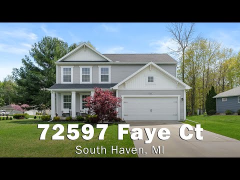 72597 Faye Ct, South Haven, MI home video tour