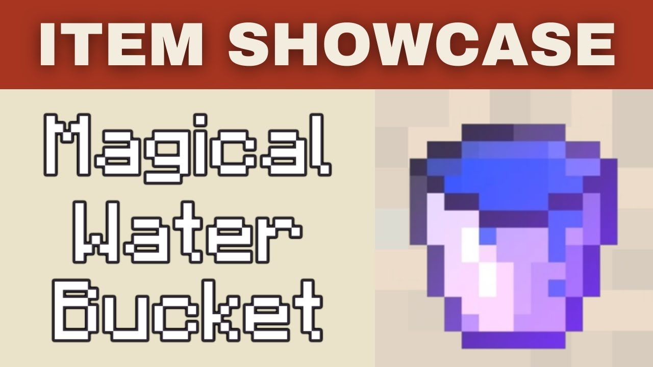 Magical Water Bucket Guide (Hypixel SkyBlock) YouTube
