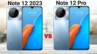Infinix Note 12 2023 vs Infinix Note 12 Pro