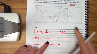 1st Grade Narrative Writing, Writing Your Ending