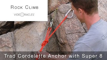 Trad. Cordelette Anchor with Super 8