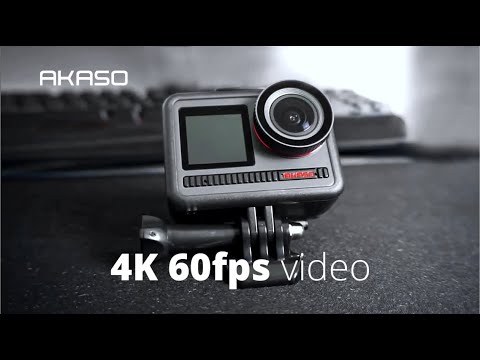 AKASO Brave 8】How Does It Perform When You Use It to Make Outdoor  Video？Unboxing and Setting 