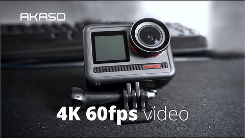【AKASO Brave 8】How Does It Perform When You Use It to Make Outdoor Video？Unboxing and Setting