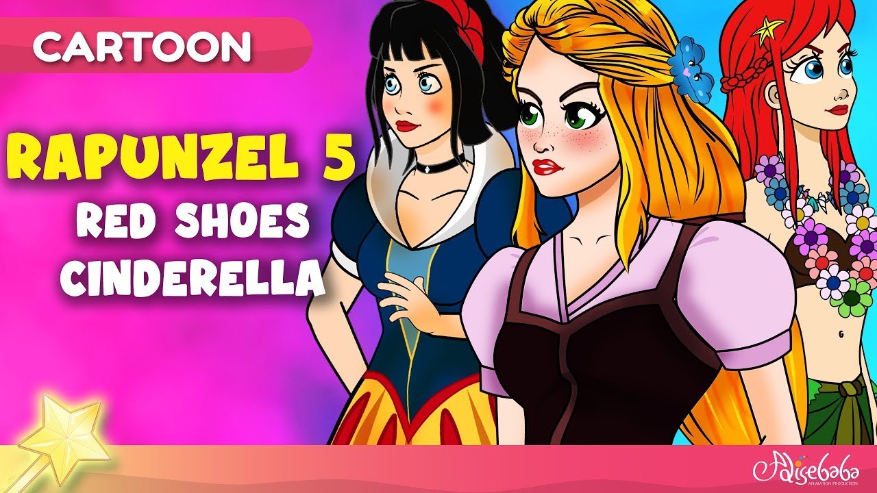 Rapunzel 5 | Red Shoes | Cinderella | Marathi Stories | लहान मुलांसाठी नवीन कथा