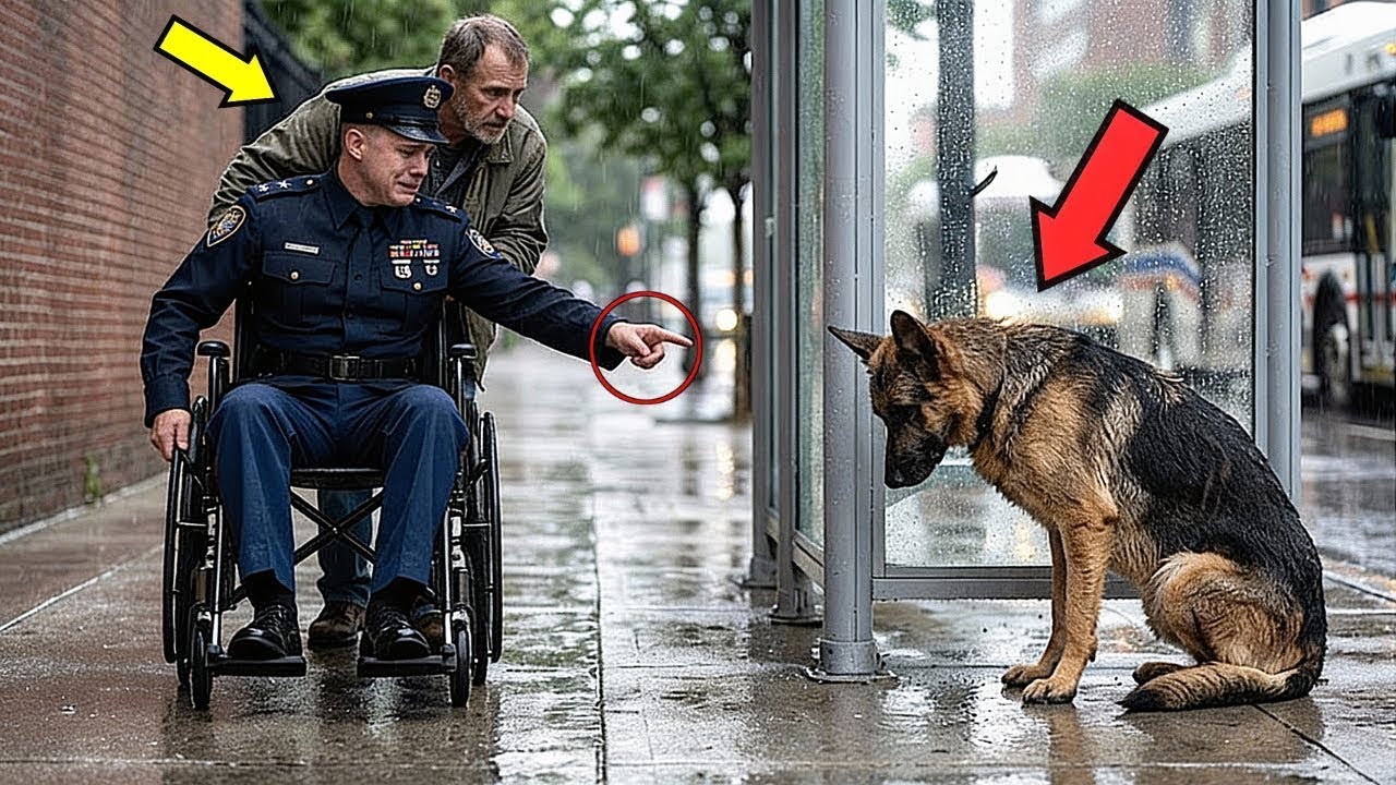 „Myslel jsem, že je navždy pryč,“ plakal policista, když našel vyhladovělého psa