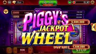 DoubleDown Casino 2023 *Piggy’s Jackpot Wheel* |Gameplay| screenshot 4