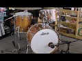 Ludwig delivers tiny desk and classic oak drums