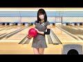 ボウリング女子の練習風景82（Bowling Practice）2021/6