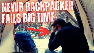 First Solo Backpacking Adventure Goes Horribly Wrong | Lost, Trapped, and Injured in Yosemite