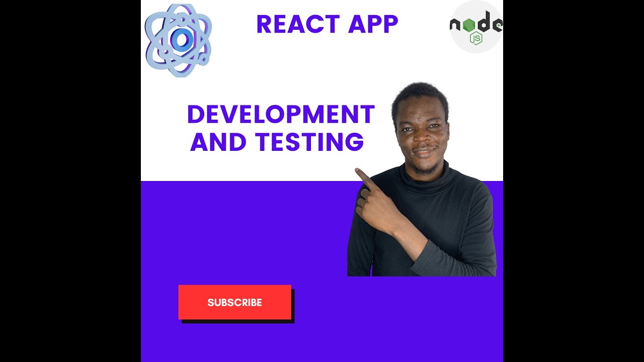 Learn how to simply write and test react application - YouTube