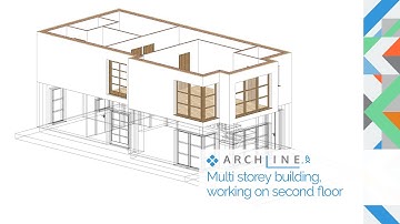 ARCHLine.XP Architectural Webinar Part 2.: Multi storey building, working on second floor