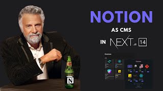 Notion as CMS in Next.js 14 app | Notion API | React-Notion-X | Tailwind CSS